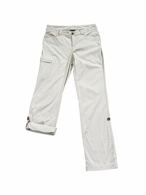 Eddie Bauer Women's Beige Roll Up Convertible Hiking Pants Size 2